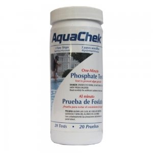 Kit de test phosphate AquaChek pour l'eau de piscine, 20 tests.