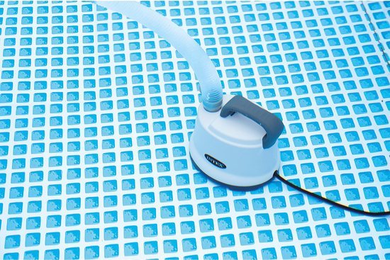 Pompe submersible Intex pour l'eau de piscine, idéale pour nettoyer et faire circuler l'eau.