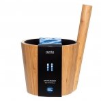 Seau à sauna Rento avec insert - Bambou (5L)