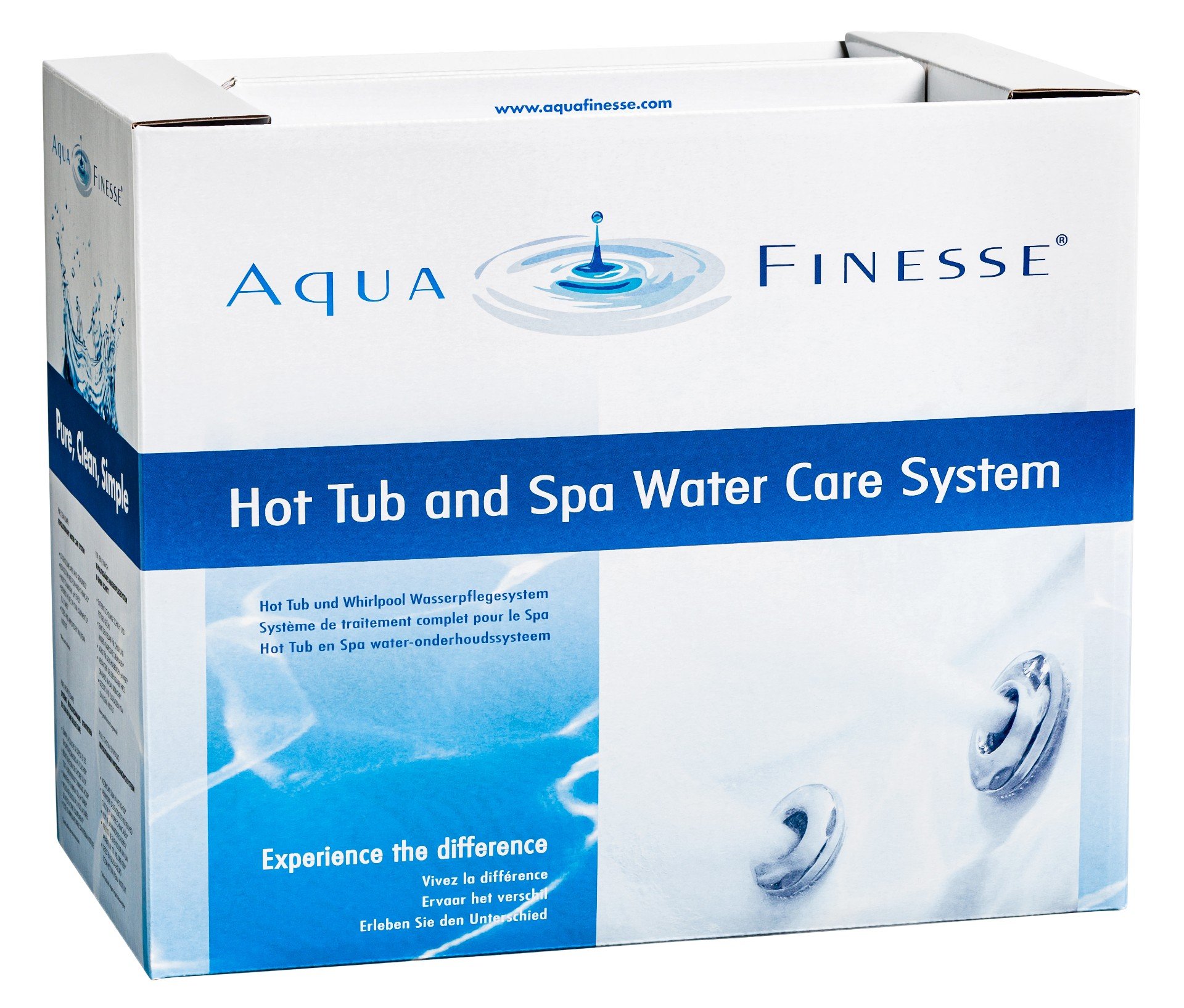 Kit de traitement de l'eau des spas et spas AquaFinesse