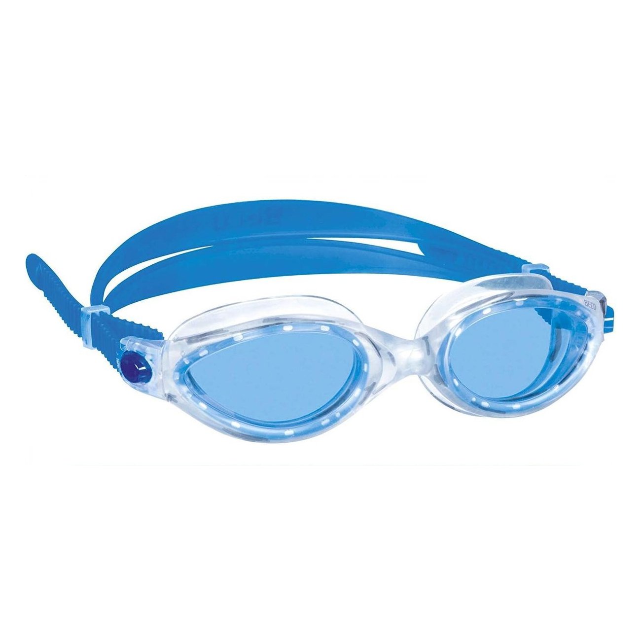 Beco Lunettes de natation Cancun Cellulose Propionate Unisex Bleu Adultes