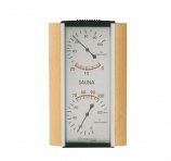 DrFriedrichs' Sauna Thermomètre Hygromètre Deluxe (26cm)