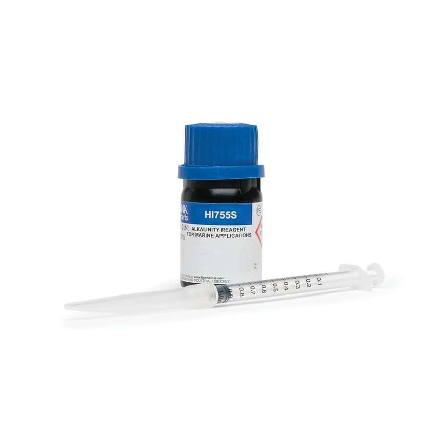 Réactif pour l'alcalinité en eau salée pour HI755, 0-300 mg/l.