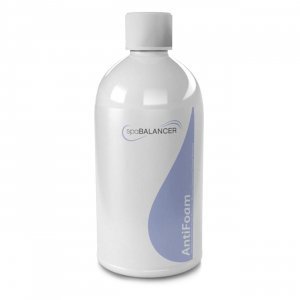 Anti-mousse pour piscines et spas.