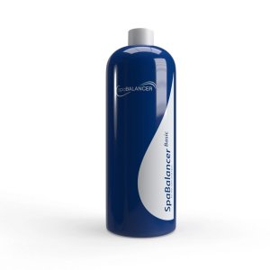 Flacon de traitement de l'eau SpaBalancer pour piscine sans chlore.
