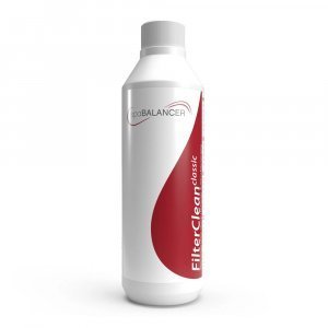 Nettoyant SpaBalancer Filter Clean Classic pour filtres de piscine.