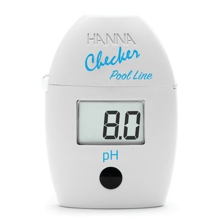 Testeur de pH Checker pour l'eau de piscine, mesure précise de la valeur du pH.