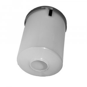 Cartouche trou gris foncé pour filtre de piscine EGO³.