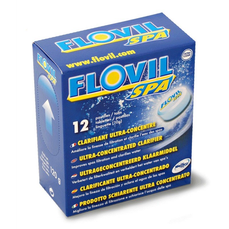 Flovil Spa clarificateur - 12 comprimés