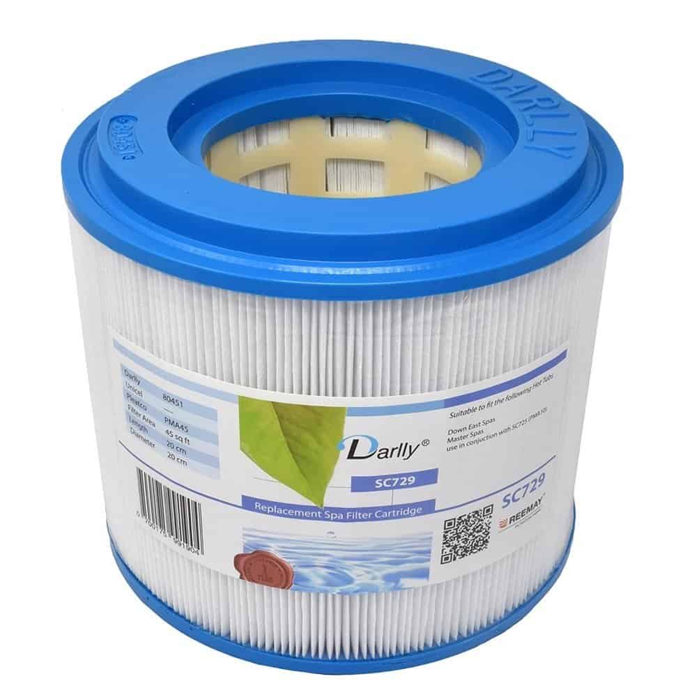 Filtre à eau Darlly SC729 pour spa et piscine.
