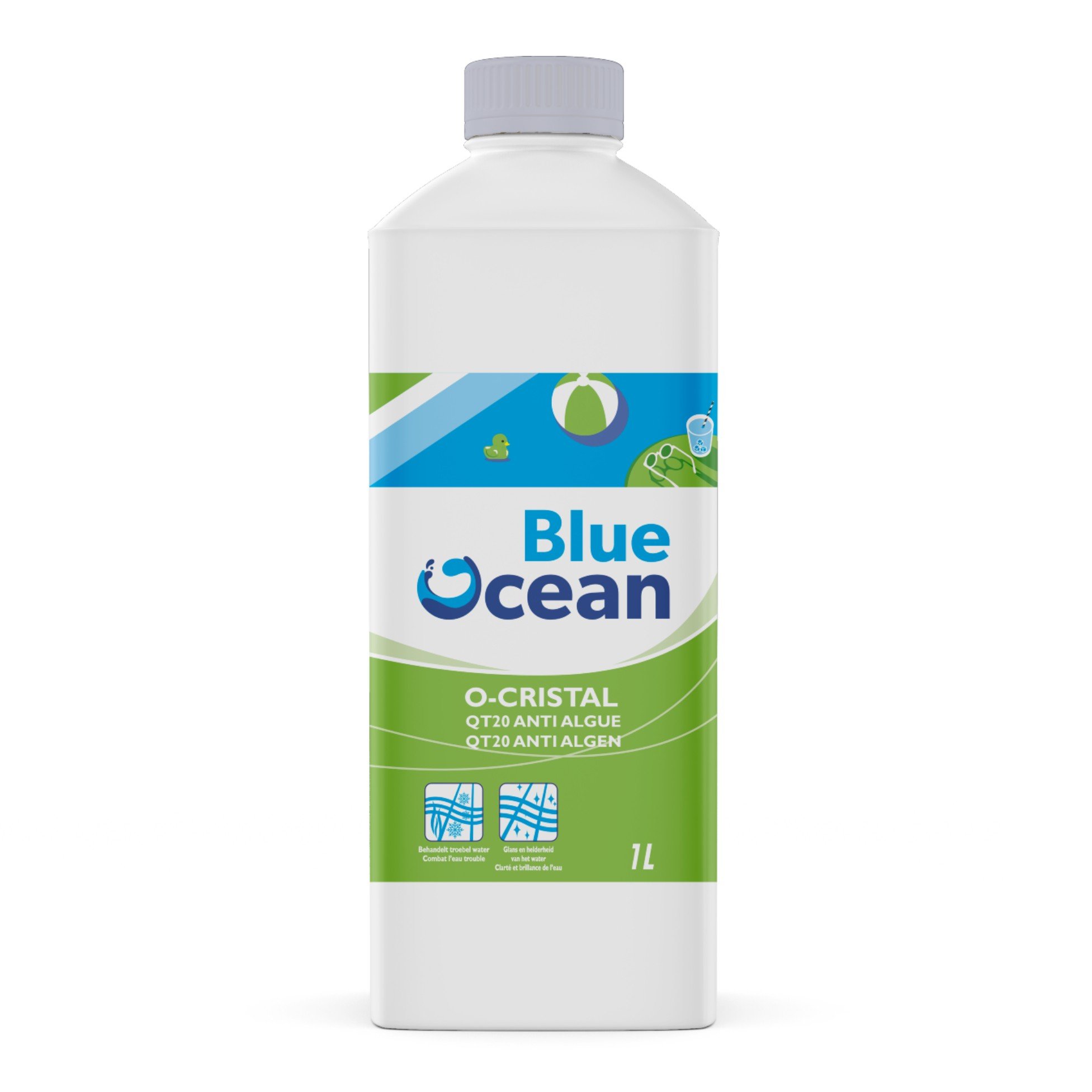 Anti-algues liquide - O-Cristal - Blue Ocean