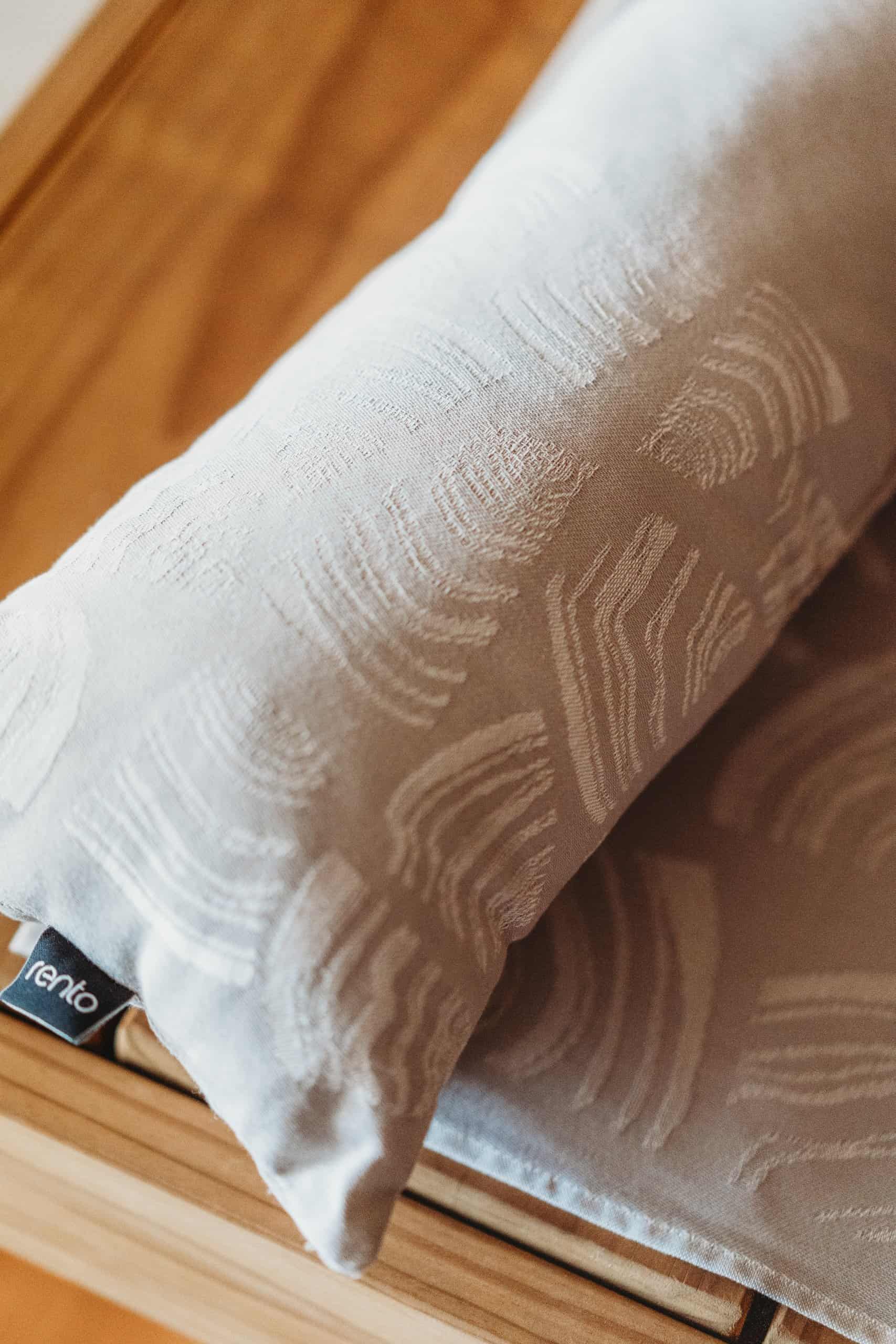 Serviette de sauna grise 50x150 cm de Rento pour la détente.