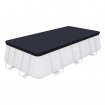 Bâche pour piscine Bestway 404 x 201 cm, protège contre les saletés et les intempéries.