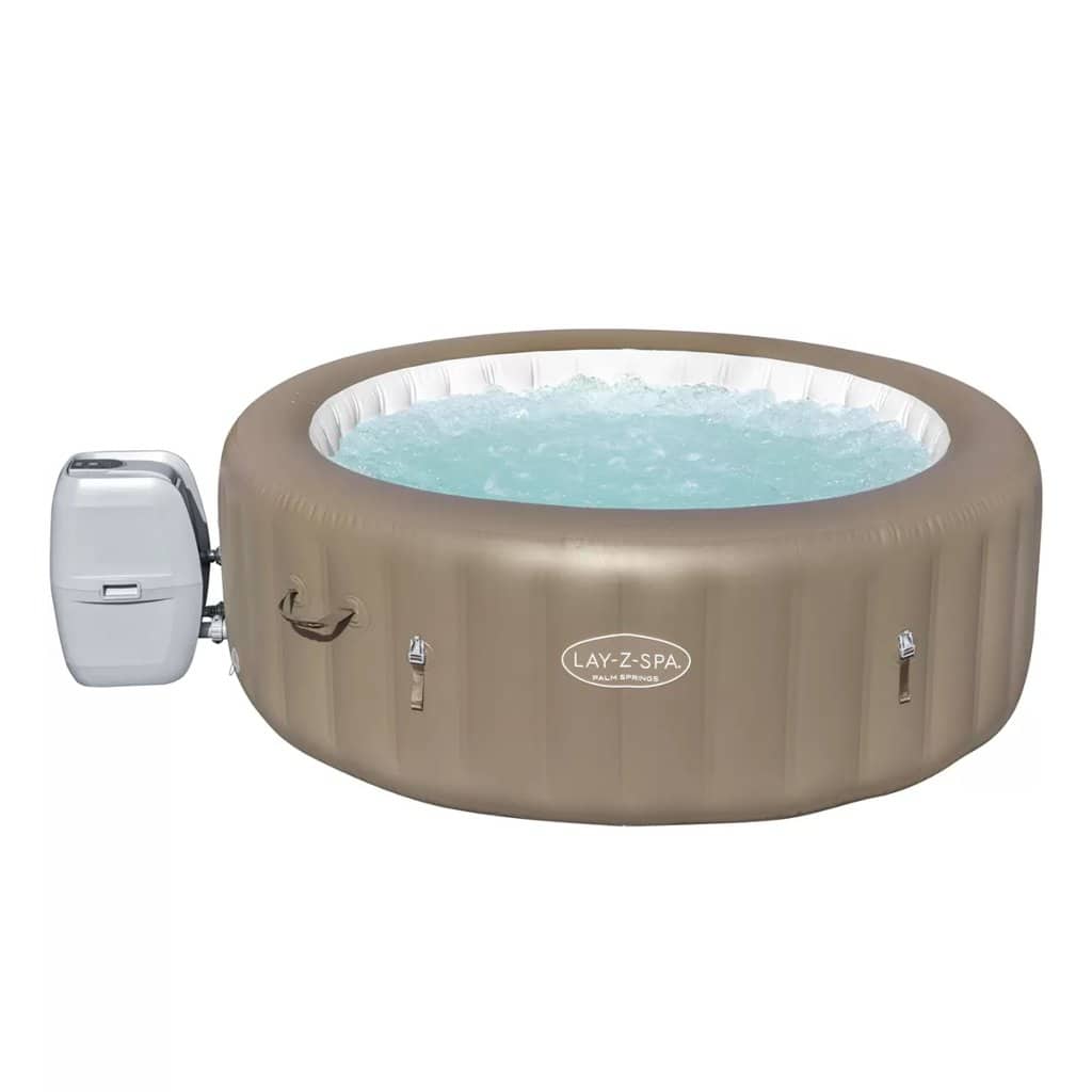 Bestway Lay-Z-Spa Palm Springs hot tub gonflable pour 4 à 6 personnes.