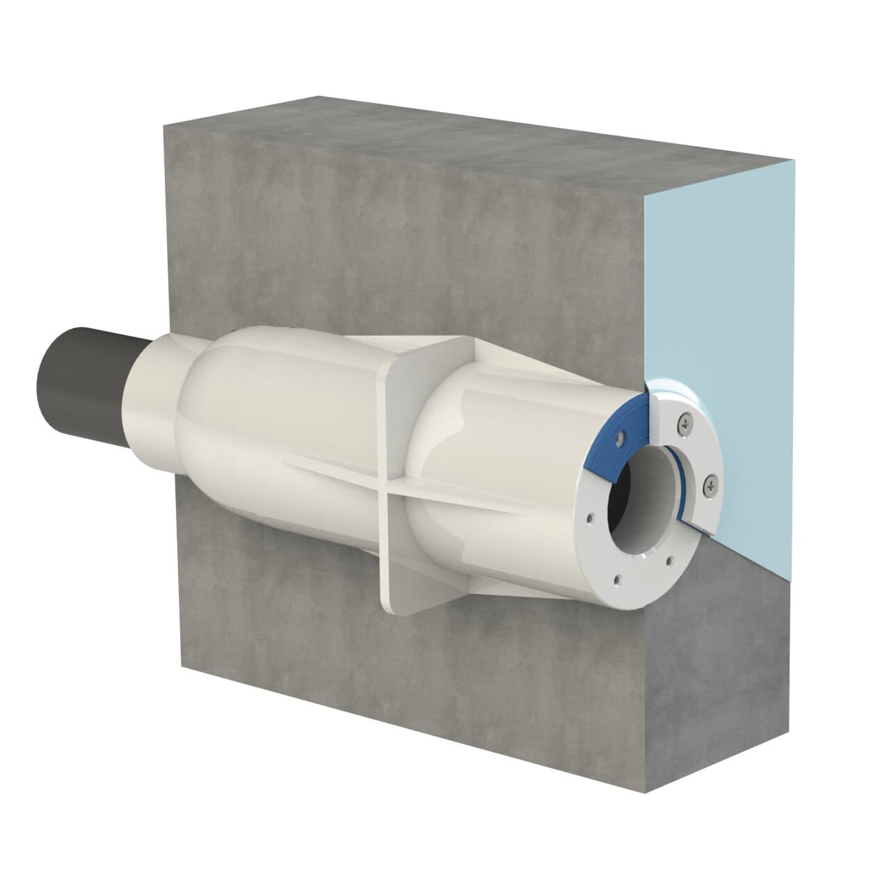 Set d'encastrement pour bassins en béton, adapté à Adagio PZA-WC-NG.