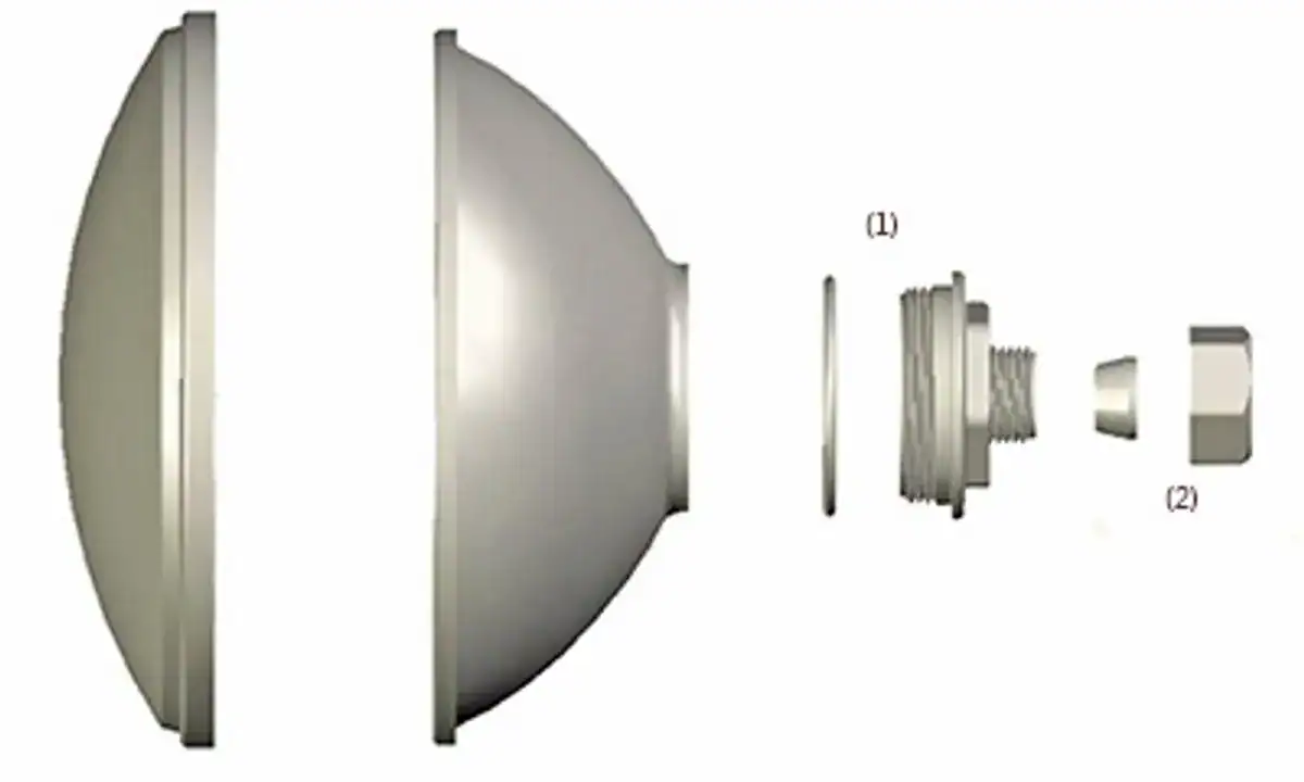 Lampe de piscine Seamaid Par 56 LED blanche, 30 LED, économe en énergie et durable.