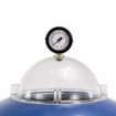 Filtre à sable pour piscine avec manomètre, adapté pour 8,5m³ d'eau.