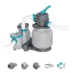 Pompe à filtre à sable pour le nettoyage de la piscine, adaptée aux piscines Bestway, d'une capacité de 6 m³/h.