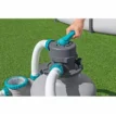Pompe à sable Bestway Flowclear pour le nettoyage de piscine, 8,3 m³/h.