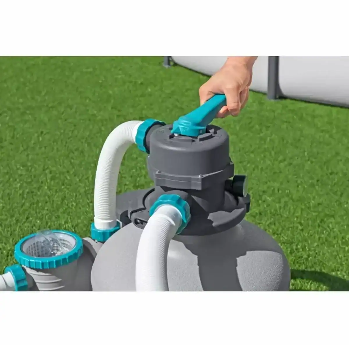 Pompe à sable Bestway Flowclear pour le nettoyage de piscine, 8,3 m³/h.