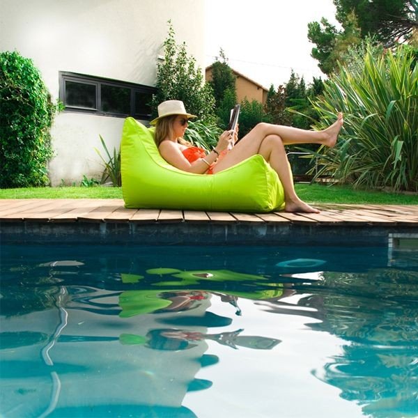 Chaise longue de piscine premium bleue - Wink'Air Nap
