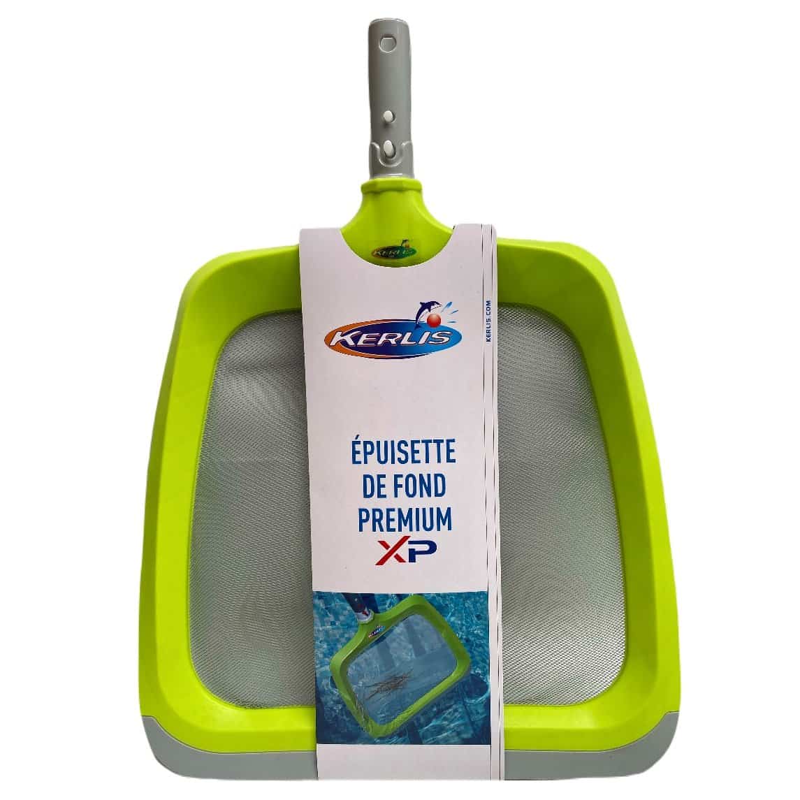 Filet premium Kerlis pour la surface de la piscine, robuste et facile à utiliser.