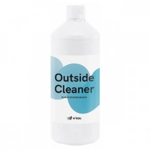 Nettoyant extérieur pour piscines, 1 litre, efficace et facile à utiliser.