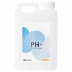 Réducteur de pH liquide pour piscines, 5 litres, facile à utiliser.
