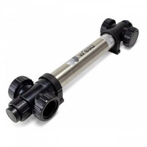 Filtre UV-C pour piscine 75 watts pour le traitement de l'eau.