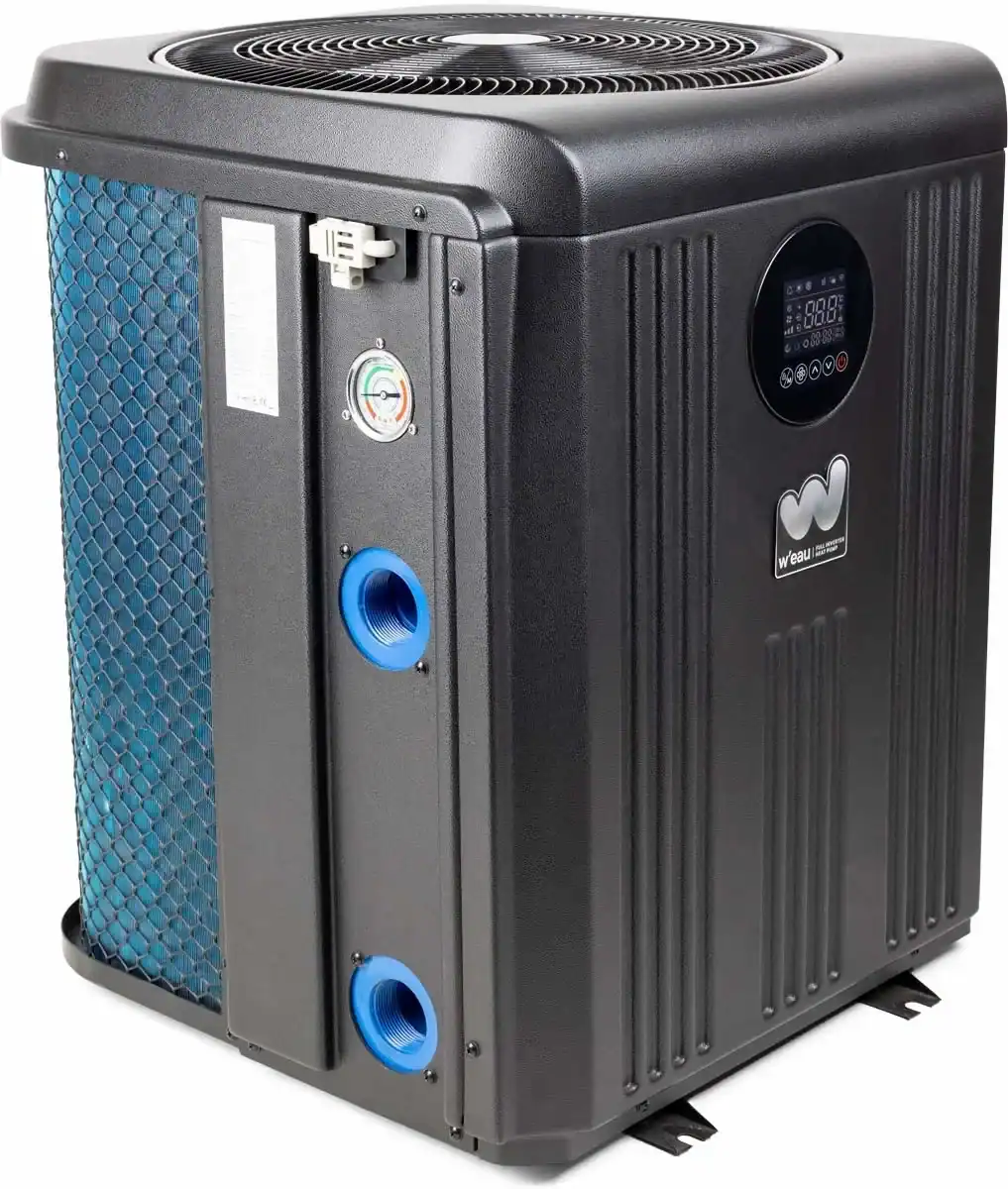 Pompe à chaleur piscine Inverter pour un chauffage économe en énergie des piscines.