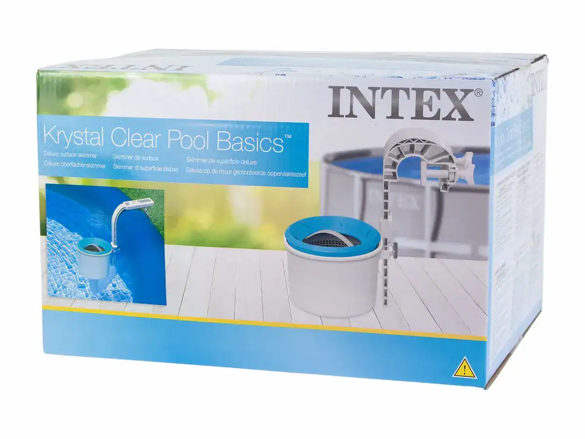 Skimmer suspendu Intex pour le nettoyage de la piscine, adapté au nettoyage de l'eau de la piscine et à l'élim.