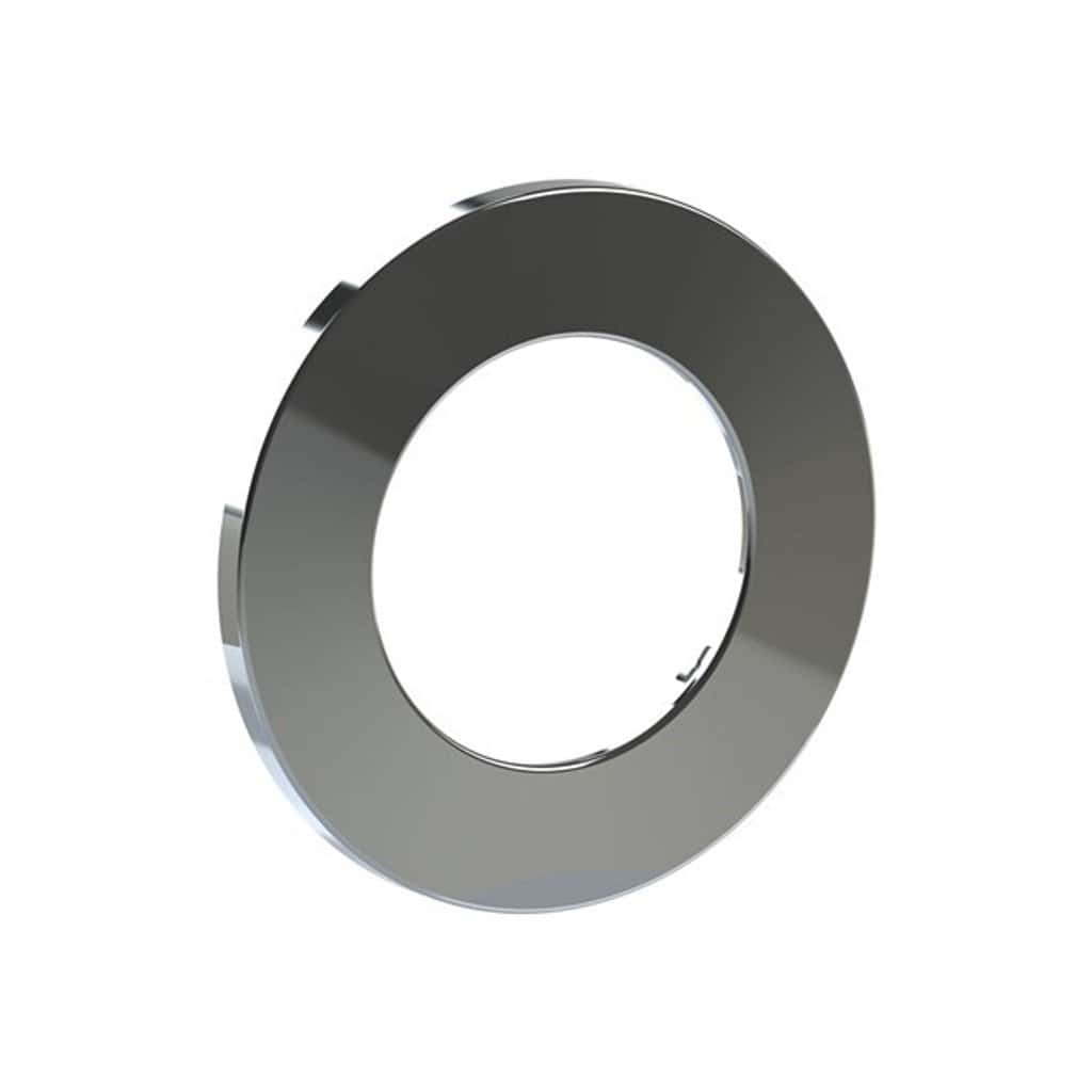 Collerette décorative de 170mm en acier inoxydable pour installations de piscine.