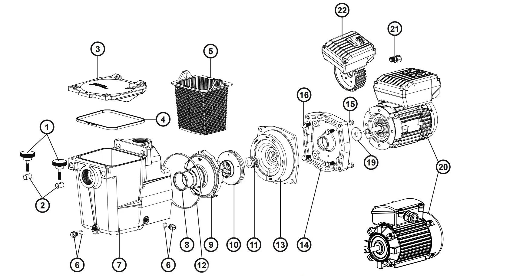 Hayward Kit de garniture mécanique SPX1600Z2