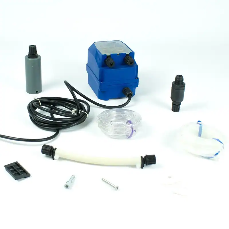PR4 Seko pompe doseuse péristaltique à débit variable de 0,4-4l/h pour le traitement de l'eau de piscine.