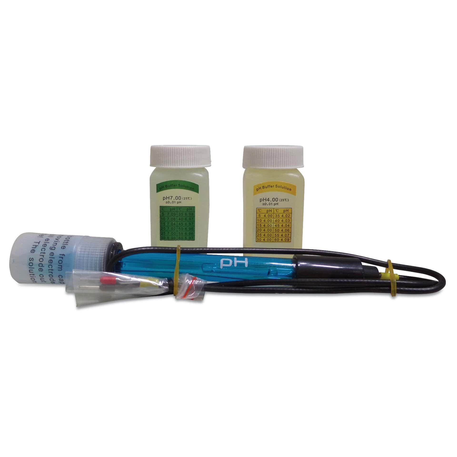 Sonde pH Pentair IntelliPool avec liquide tampon pour l'eau de piscine.