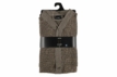 Peignoir Rento Kenno XXL en noir et beige, confortable et chaud pour un usage domestique.