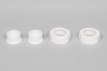 Raccord blanc avec écrou - ZX113900082 - 2 pièces