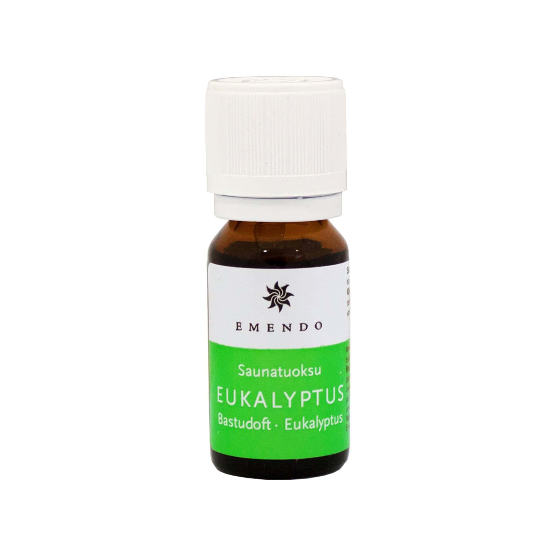 Huile parfumée à l'eucalyptus pour sauna et détente, 10 ml, Emendo.