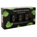 Coffret parfums de sauna : Sisu, Tall et Salmiac - 3 x 10 ml - Emendo