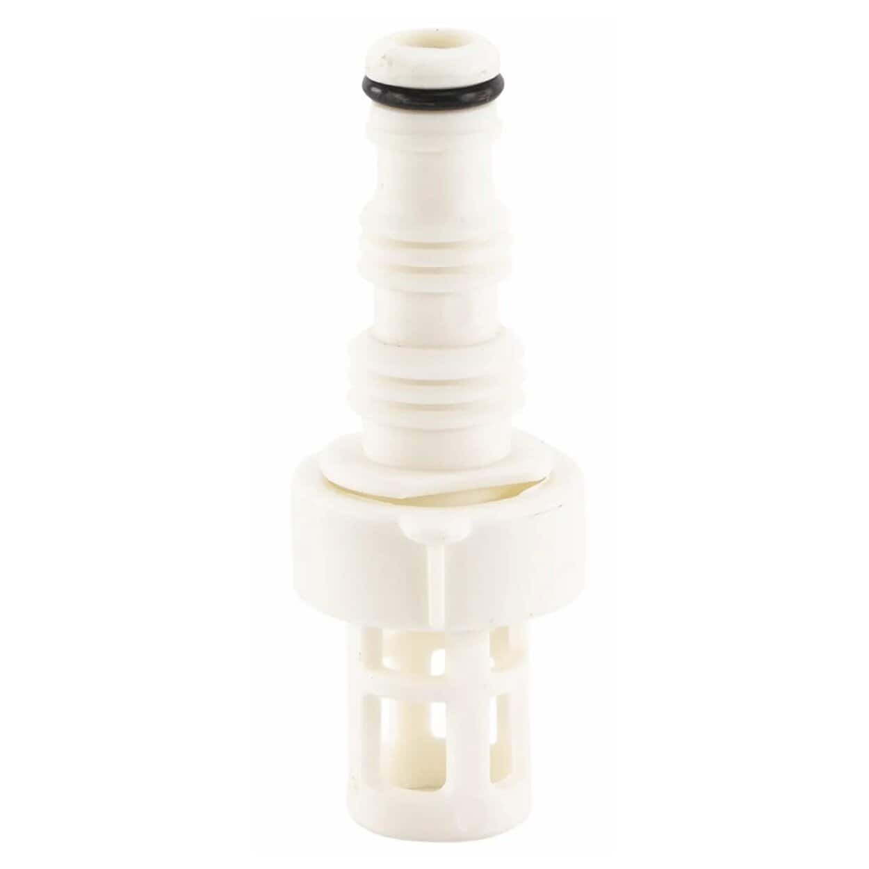 Connecteur de vidange Intex pour piscine et raccordement à un tuyau d'arrosage.
