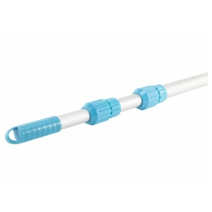 Manche télescopique deluxe Intex jusqu'à 279 cm, accessoire d'entretien pour piscine.