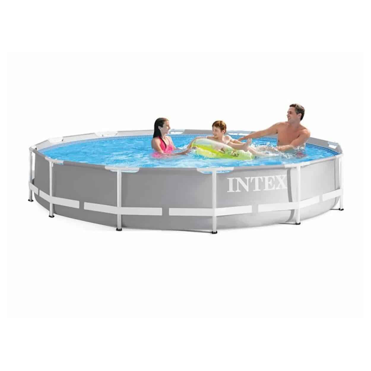 Piscine Intex Prism Frame - 366 x 76 cm - avec pompe de filtration