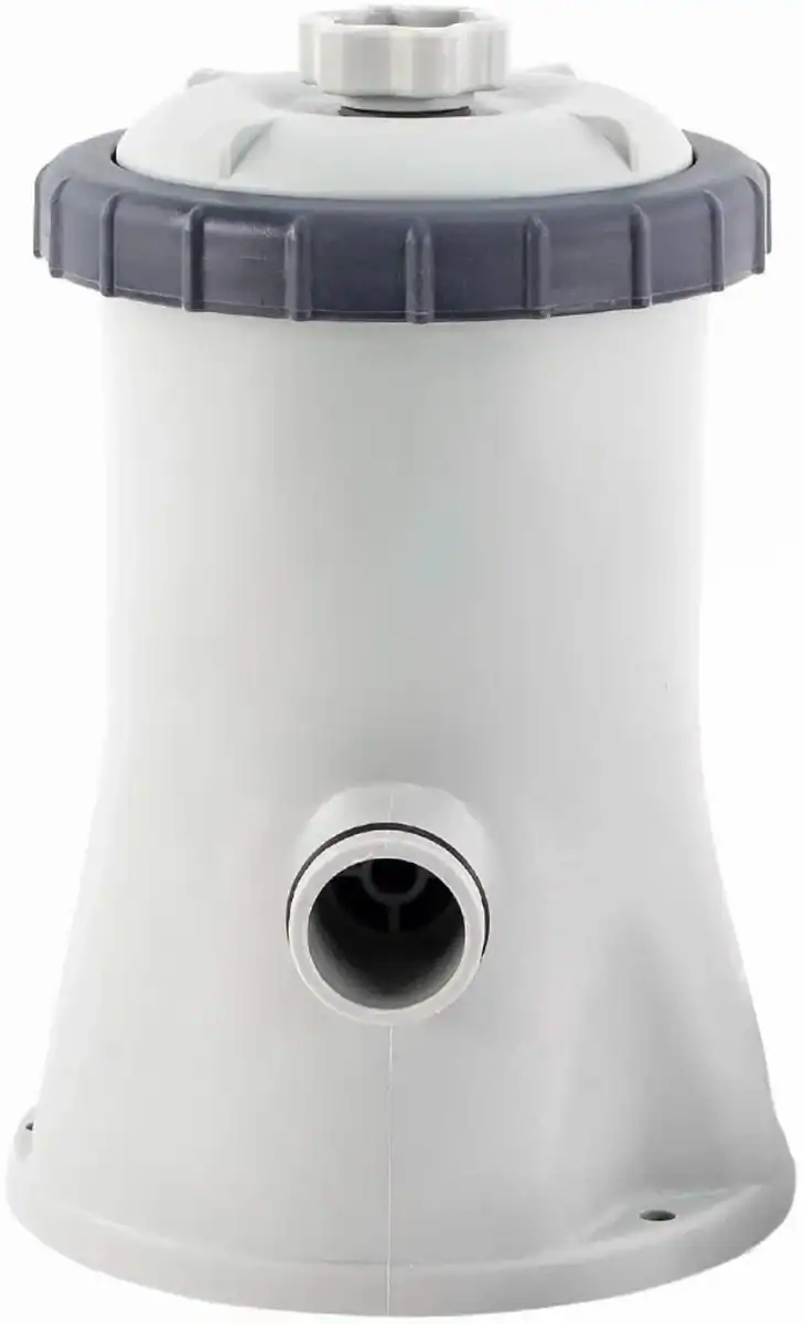 Pompe filtrante Intex C330 pour piscine, 1250 litres/heure, économe en énergie et facile à installer.