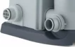 Pompe filtrante Intex C1500 pour piscines, 5678 litres par heure, idéale pour une eau propre et claire.