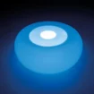 Pouf gonflable LED Intex, éclairé et confortable, idéal pour la détente et la décoration.