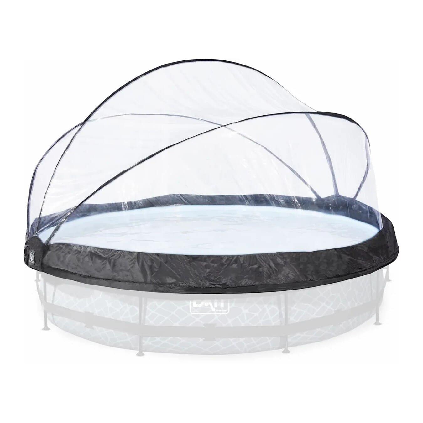 Bâche de piscine universelle pour piscines de 360 cm, protège contre les saletés et les intempéries.