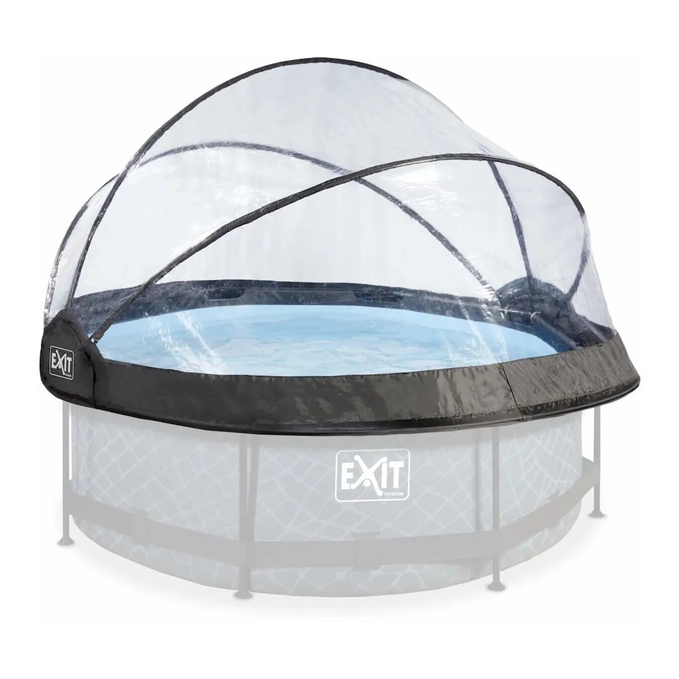 EXIT Abri de piscine rond 244 cm - universel