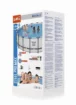 Piscine Bestway Steel Pro MAX avec pompe de filtration et accessoires pour un plaisir estival.
