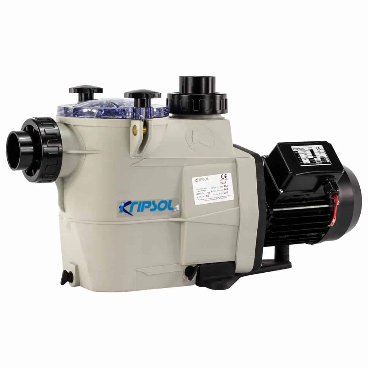 Pompe de piscine Kripsol Koral KS150 pour piscines de 28m³. Pompe de piscine efficace et durable pour un résultat optimal.
