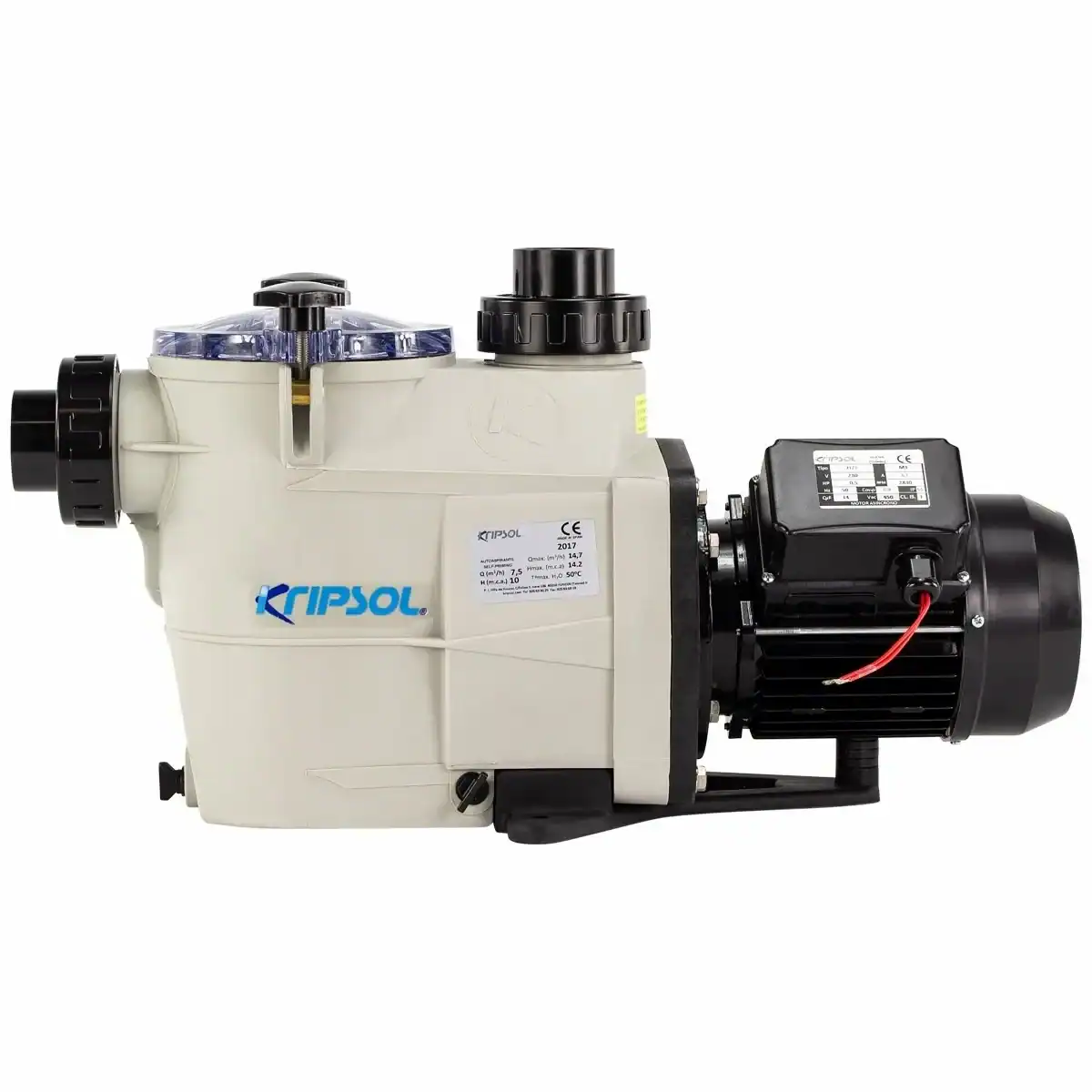 Pompe de piscine Kripsol Koral KS150 pour une circulation d'eau efficace.